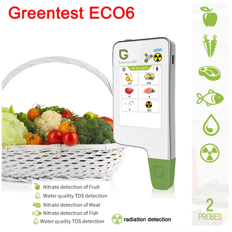 Health Wellness Solutions - Датчик безопасности пищевых продуктов Greentest, устройство