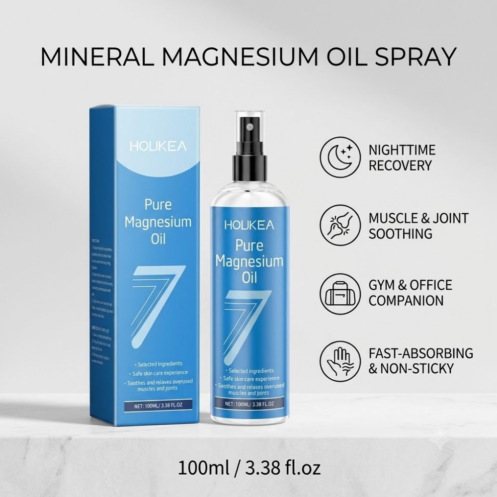 Bath Salts Magnesium - Минеральный магниевый спрей для быстрого впитывания,