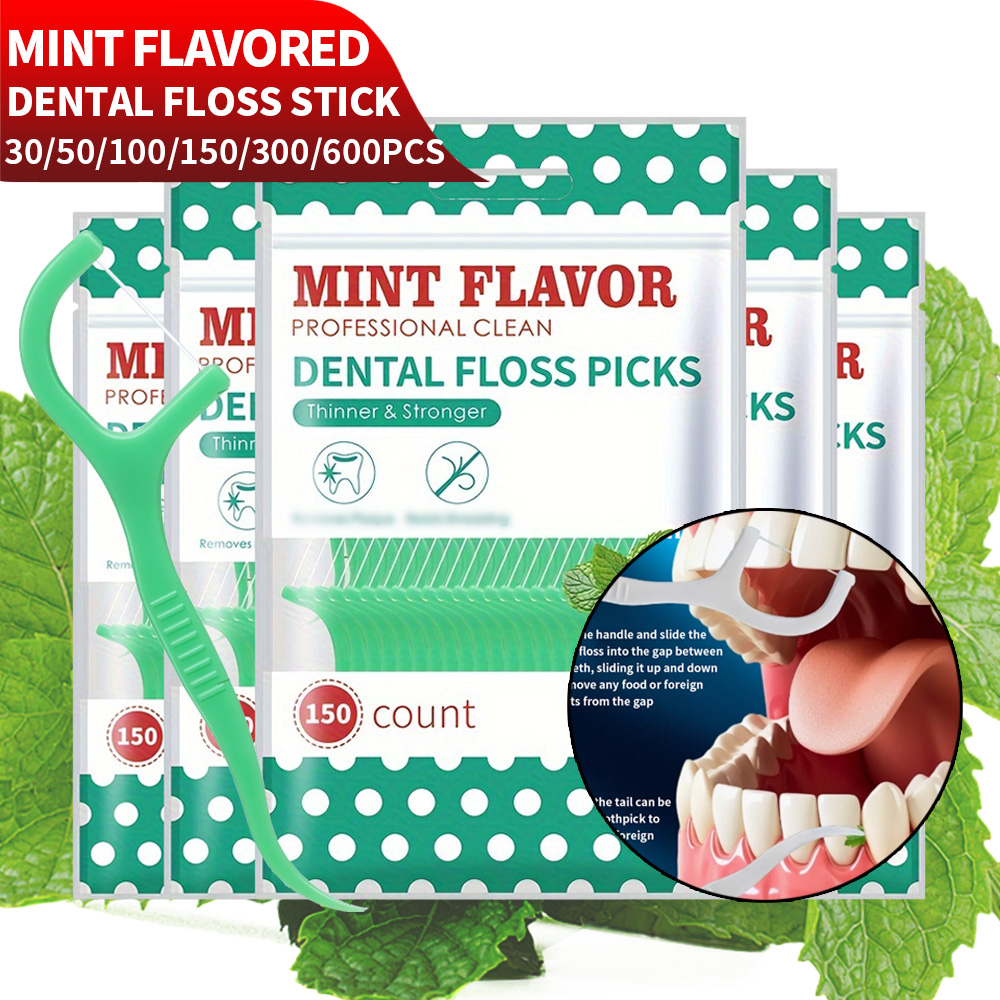 Health Wellness Products - Smooth Mint Floss Stick - Очистка