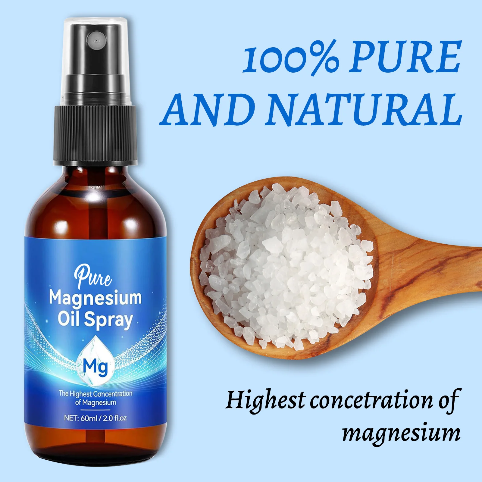Магниевый спрей 60 мл для расс – обзор и цена Bath Salts Magnesium