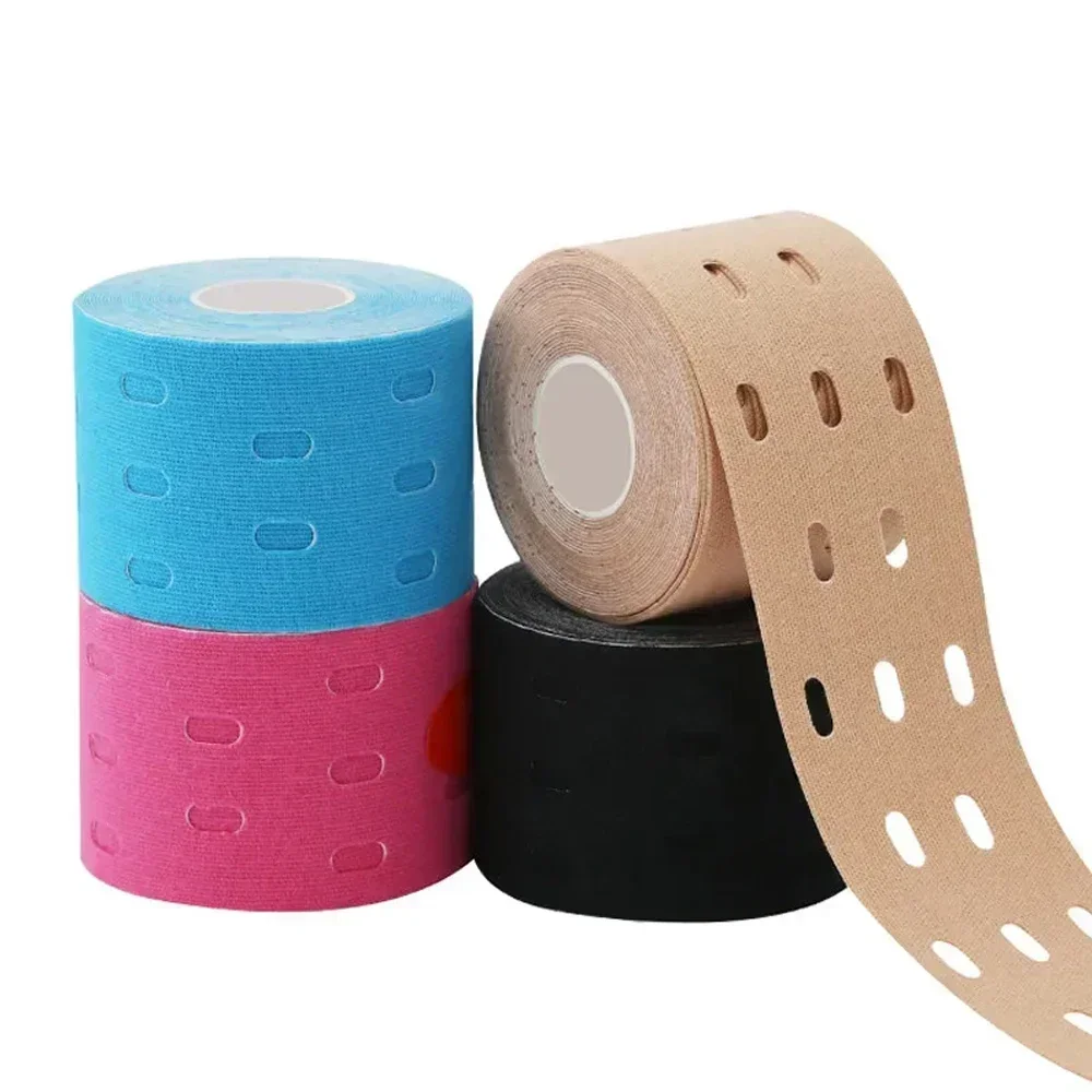 Эластичная перфорированная кин – обзор и цена Kinesiology Tape Sports