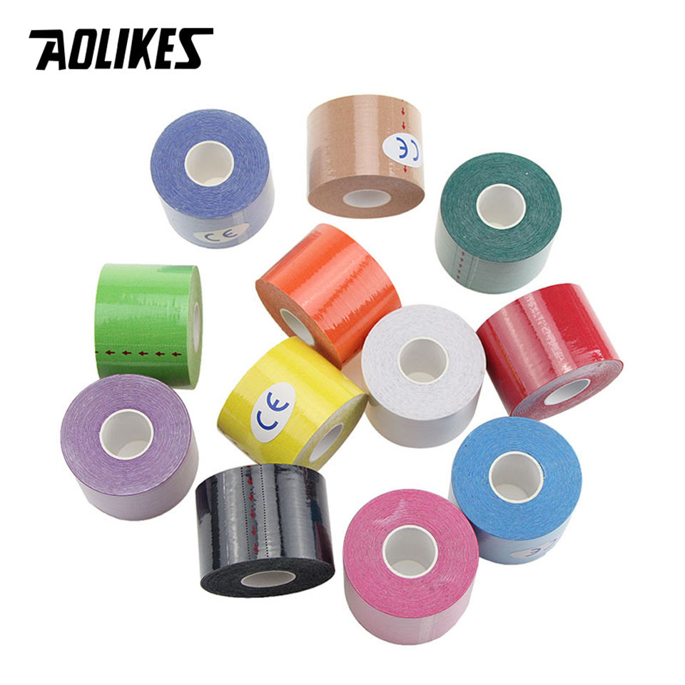AOLIKES 2-размерная кинезиолог – обзор и цена Kinesiology Tape Sports