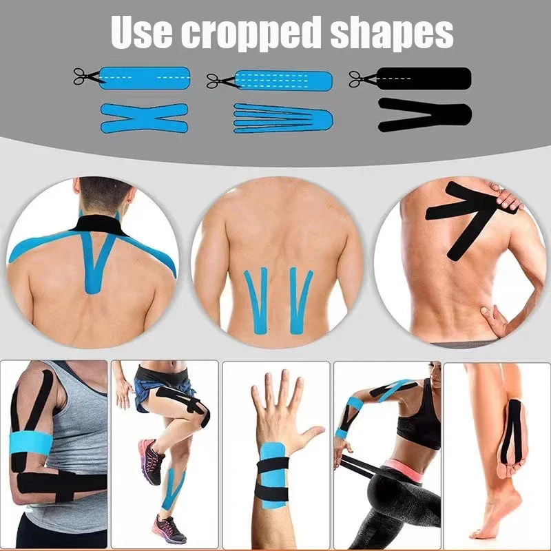 Кинезиологическая лента 2,5 см – обзор и цена Kinesiology Tape Sports