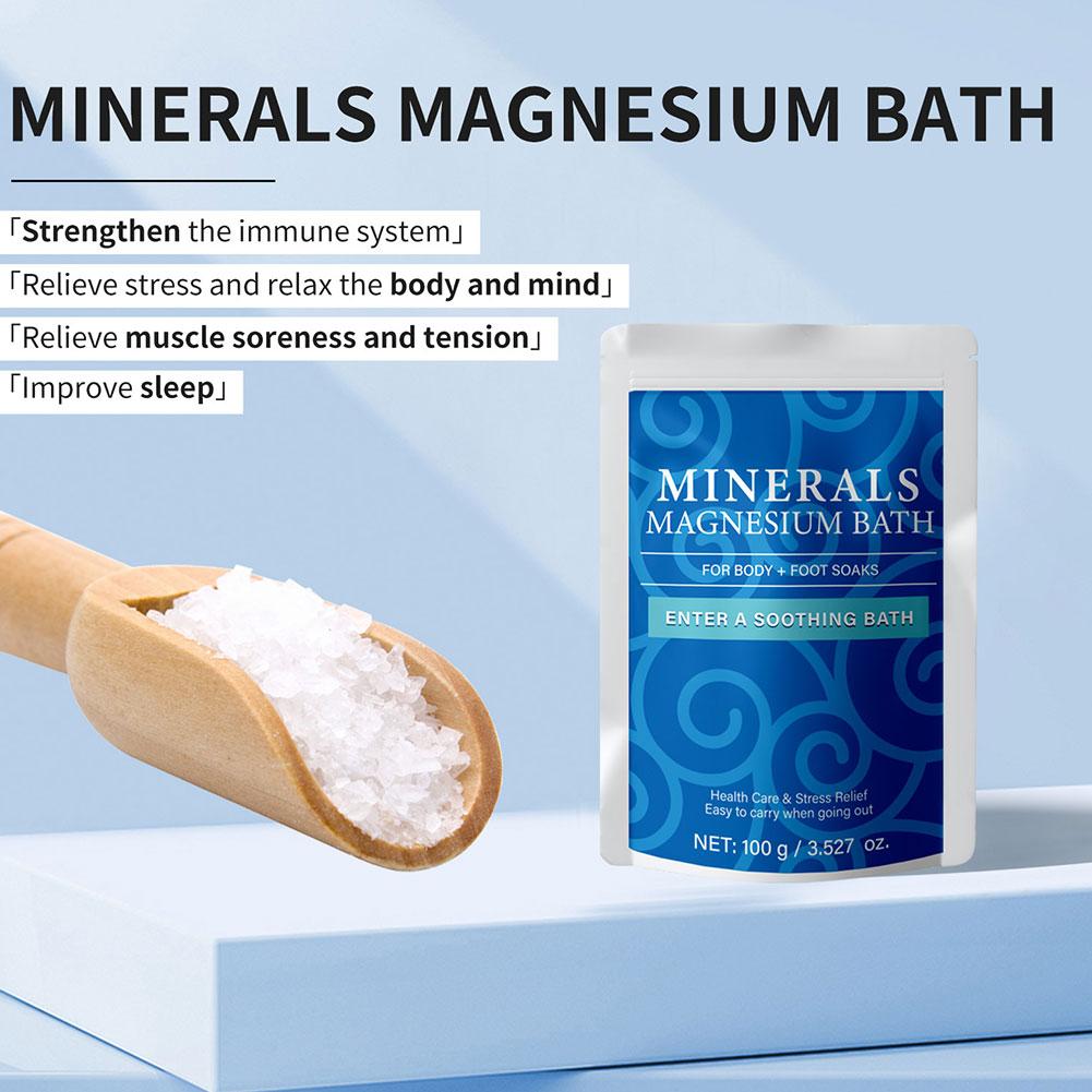 100 г органической магниевой с – обзор и цена Bath Salts Magnesium